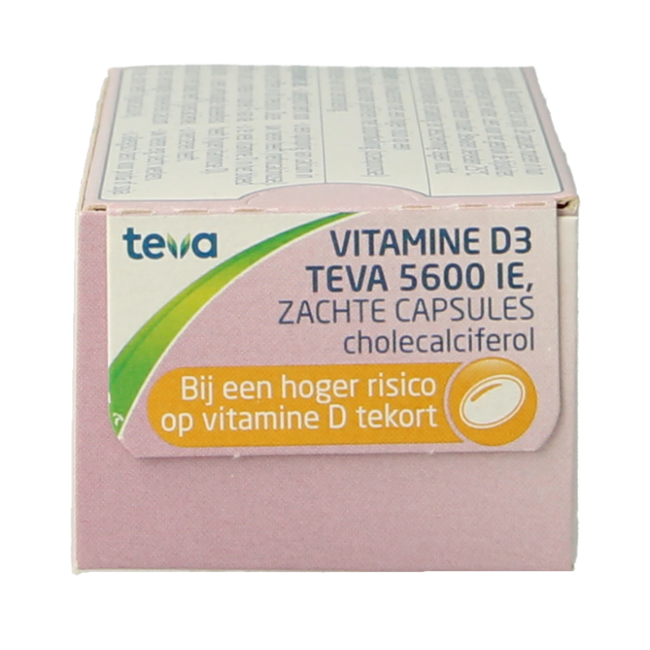 Vitamina D3 5600 UI cápsulas blandas 12 cápsulas