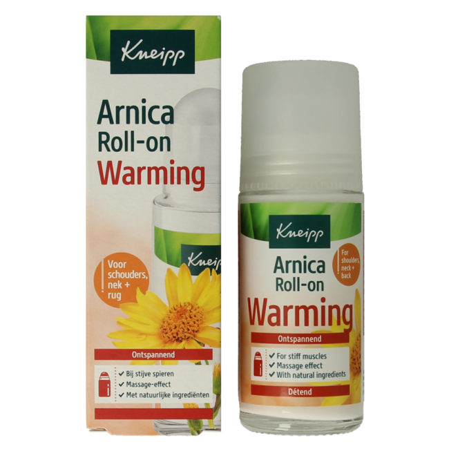 Roll-on chauffant à l'arnica 50 ml