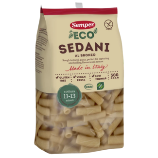Semper Semper Penne sin gluten bio 300 gramos