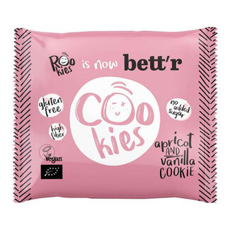 Rookies Rookies Cookie Apricot & Vanilla Gluten-Free Organic 40g