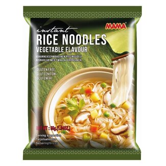 Mama Mama Fideos instantáneos sabor verdura sin gluten 55 gramos