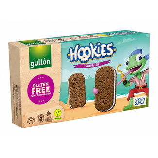 Gullon Gullon Hookies galletas tipo sándwich sin gluten 230 gramos