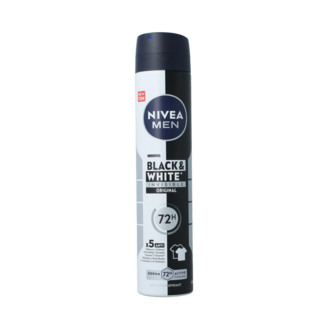 Nivea Nivea Men deodorant spray invisible black & white 200 Milliliter