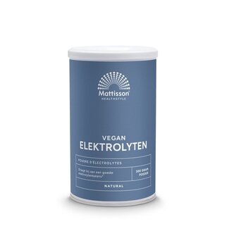 Mattisson Polvo de electrolitos natural vegano 300 gramos