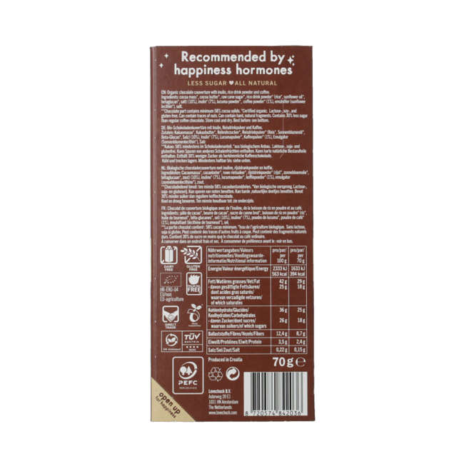 Lovechock Charm Organic 70g