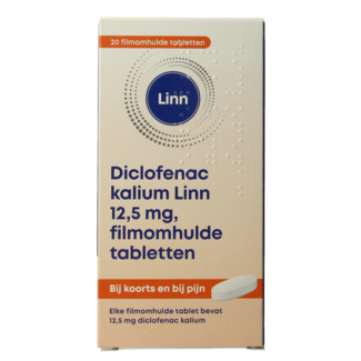 Linn Diclofenaco 12,5 mg 20 comprimidos