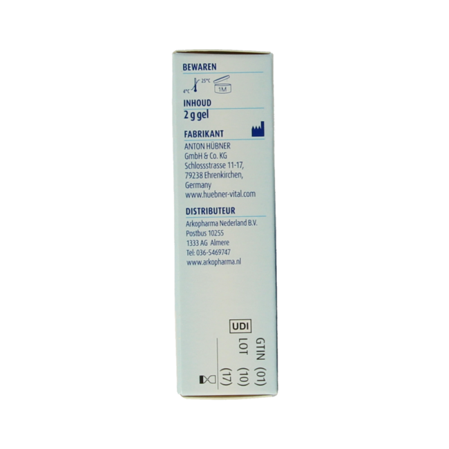 Hubner Silicea cold sore gel 2 Gram