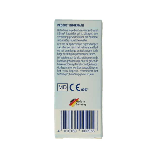 Hubner Silicea cold sore gel 2 Gram