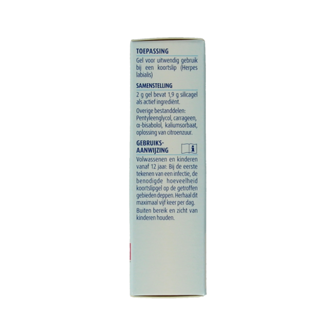 Hubner Silicea cold sore gel 2 Gram