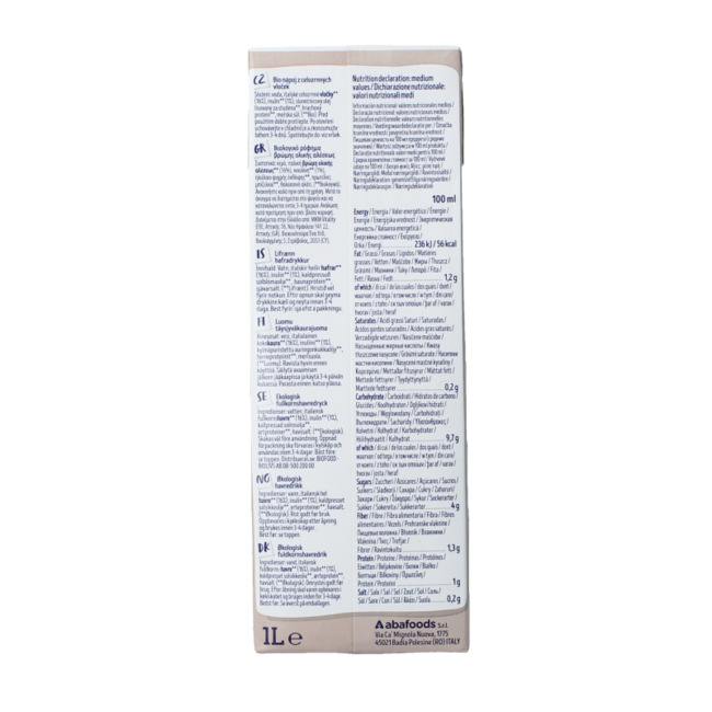 Isola Bio Oat barista bio 1 Liter