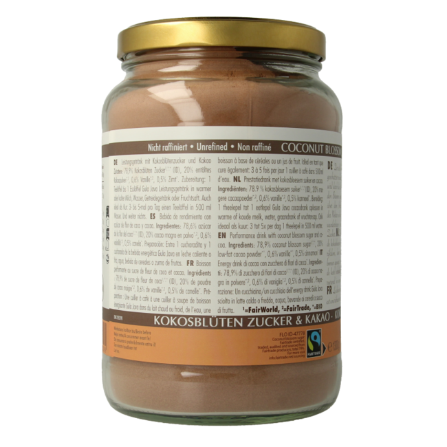 Amanprana Gula Java Organic Cacao 1300 Gram