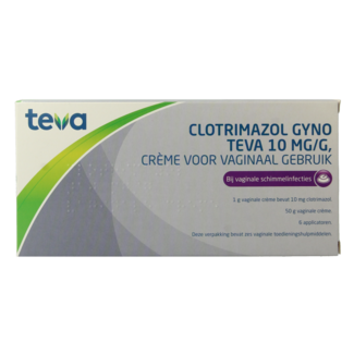 Teva Teva Clotrimazol gyno 10mg cream 50 Gram