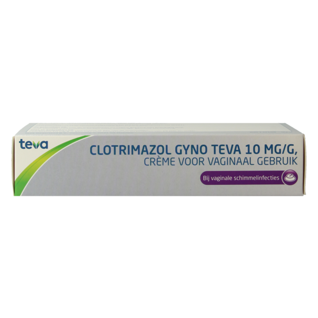 Teva Clotrimazolo Gyno Crema 10 mg 50 Grammi