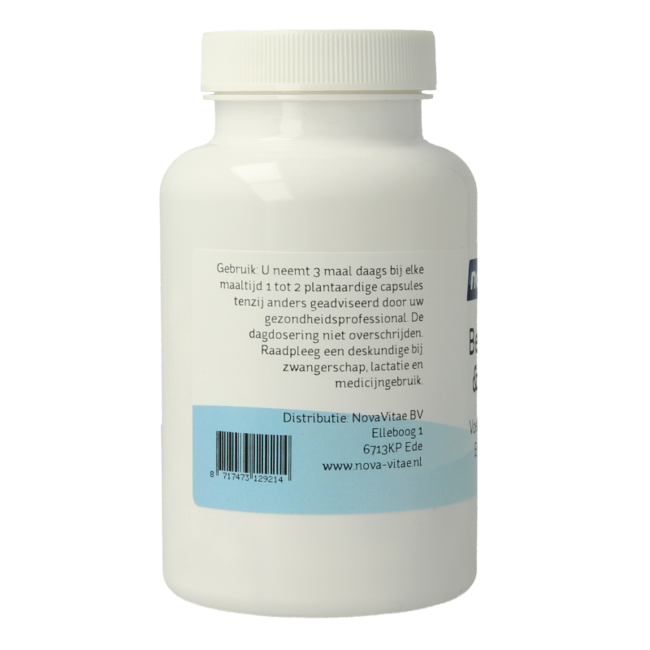Nova Vitae Betaine HCl with Pepsin 90 Capsules