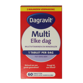 Dagravit Multi elke dag 100% 60 Tabletten