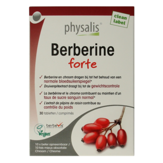 Physalis Physalis Berberine forte 30 tabletek