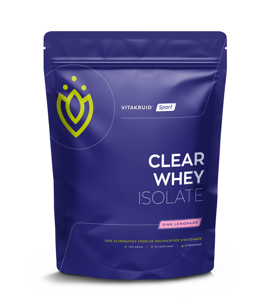Vitakruid Clear Whey Isolate Limonata Rosa - Proteine Leggere