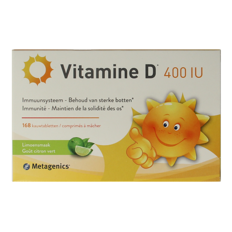 Metagenics Vitamina D 400UI - Supporto Immunitario Familiare