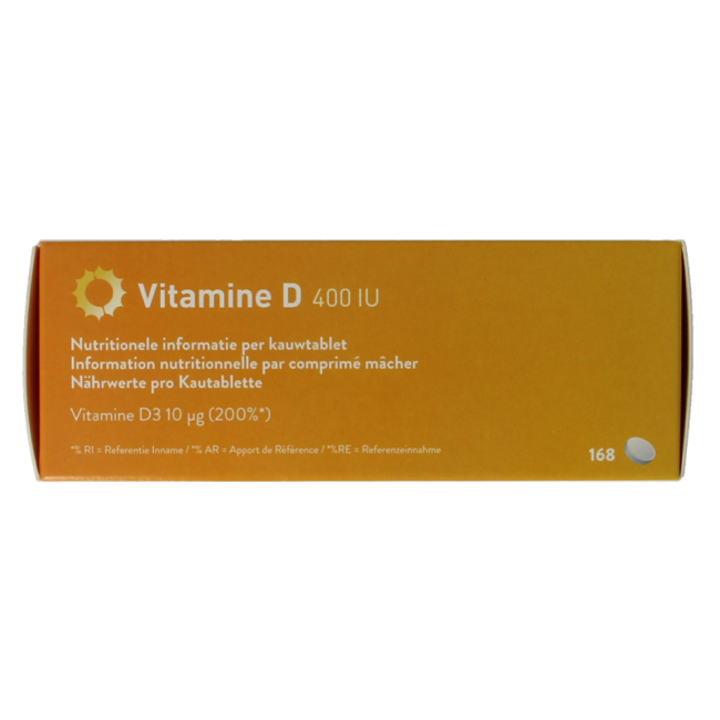 Vitamina D 400UI NFD 168 Compresse Masticabili
