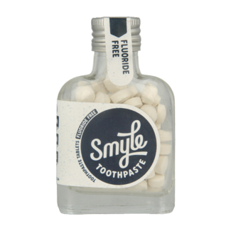 Smyle Pastillas de pasta de dientes Smyle sin flúor, 65 unidades