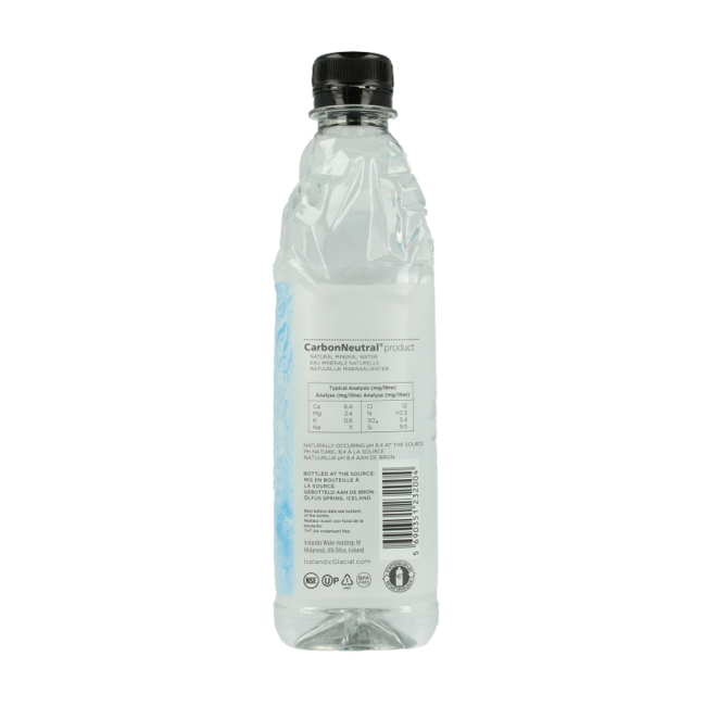 Agua glacial 500 mililitros