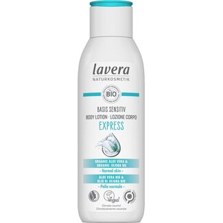 Lavera Basis Sensitiv body lotion express organic 250 Millilitres