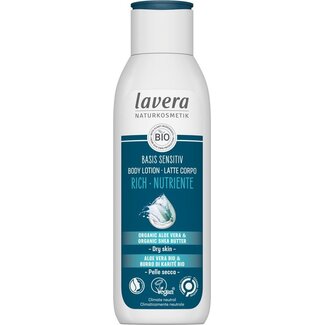 Lavera Basis Sensitiv body lotion rich organic 250 Millilitres