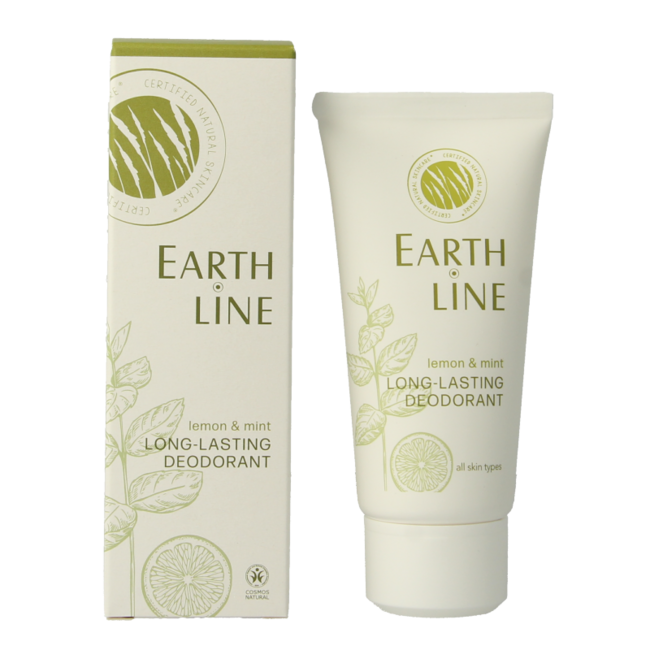 Earth Line Langzeit-Deodorant Zitrone & Minze 50 Milliliter