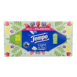 Tempo Tempo Taschentuchbox XXL 3-lagig 140 Stück