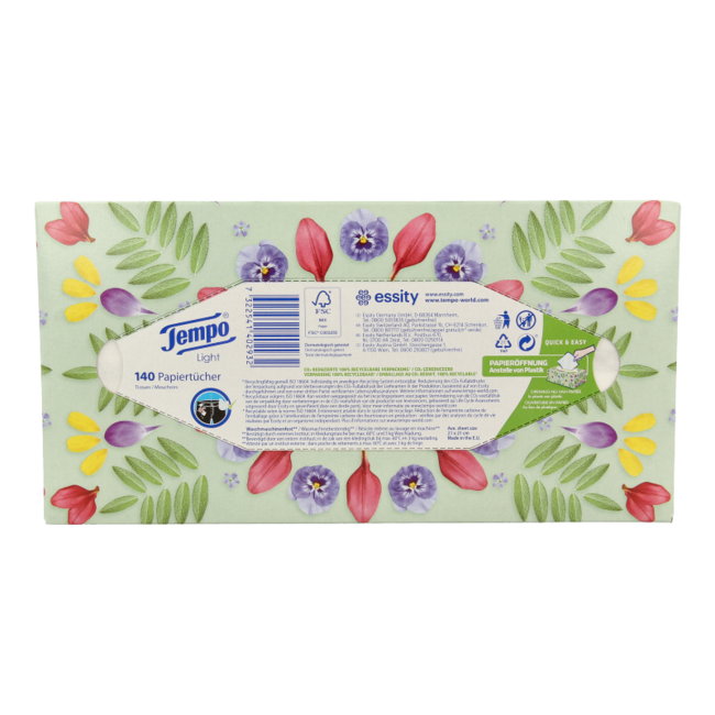 Tempo Tissue Box XXL 3-ply 140 Tissues