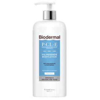 Biodermal Biodermal P-CL-E Lozione Corpo per Pelli Secche/Sensibili, Senza Profumo, 400 Millilitri