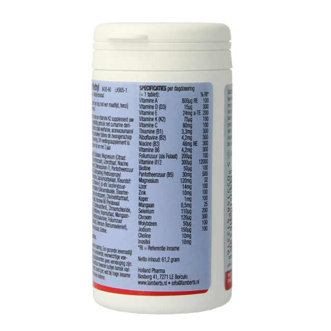 Multi-guard methyl 60 comprimidos