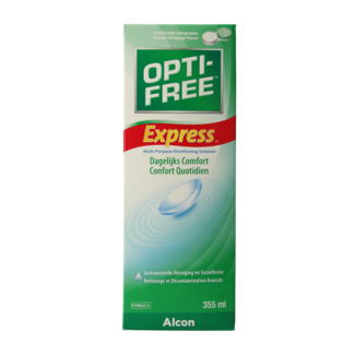 Alcon Optifree express MPDS + Linsenbehälter 355 Milliliter