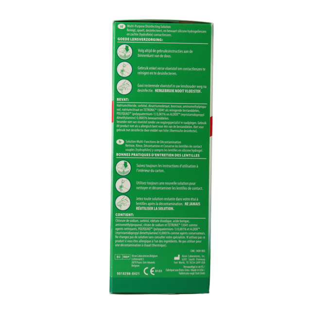 Optifree express MPDS + estuche para lentillas 355 mililitros