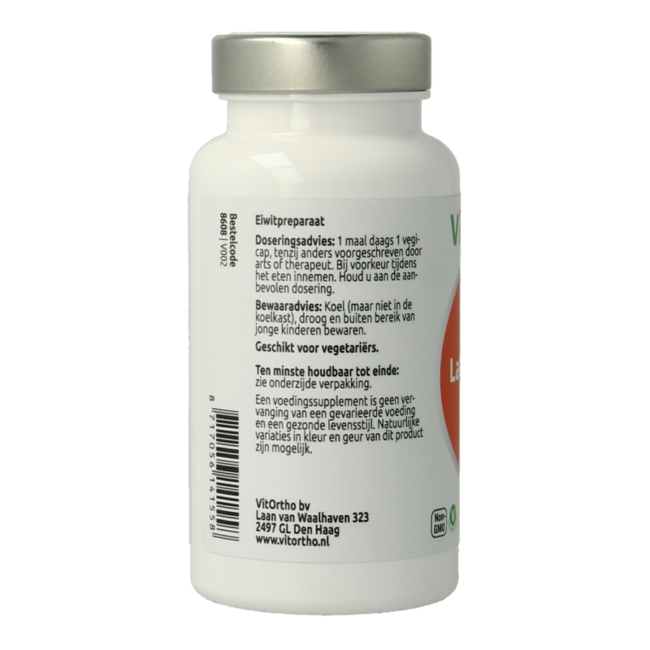 VitOrtho Lactoferrina 200 mg 60 Cápsulas vegetarianas