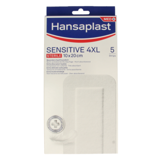 Hansaplast Hansaplast Plastry sensitive 4XL 5 szt.
