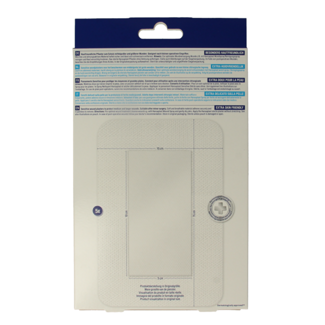 Hansaplast Sensitive 3XL Plasters 5 Pieces