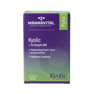 Mannavital Kyolic + Coenzima Q10 60 Capsule
