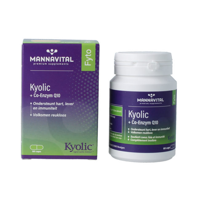 Kyolic + Co-Enzym Q10 60 Kapseln