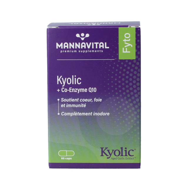 Kyolic + Co-Enzym Q10 60 Kapseln