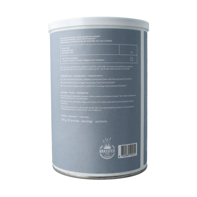 Colágeno bovino Solugel alimentado con pasto 300 g