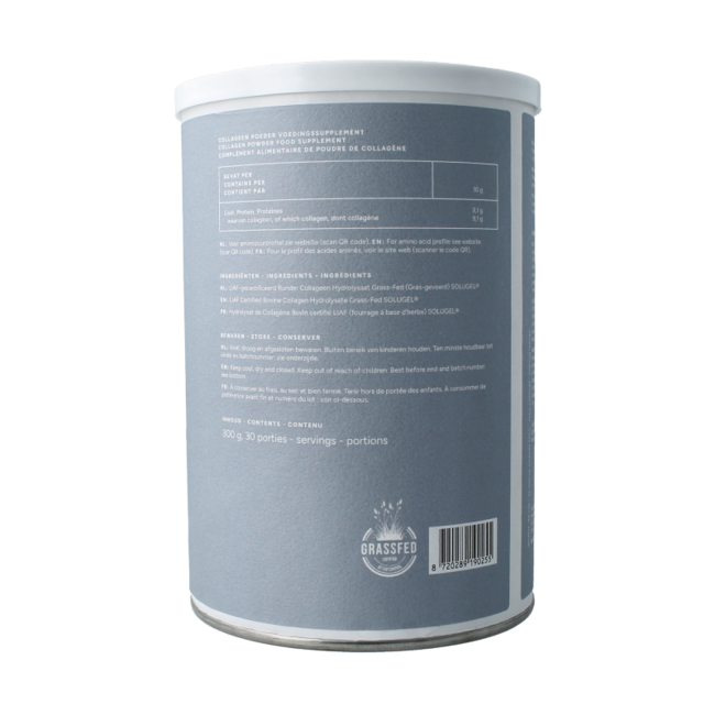 Solugel Collagene Bovino Grass-Fed (Alimentato ad Erba) 300 Grammi