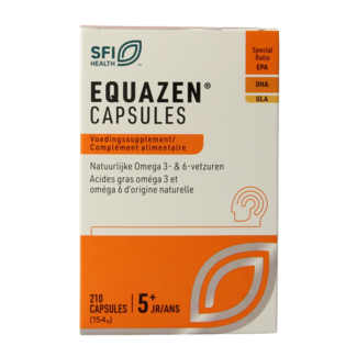 SFI Health Equazen cápsulas omega 3 y 6 ácidos grasos 210 cápsulas