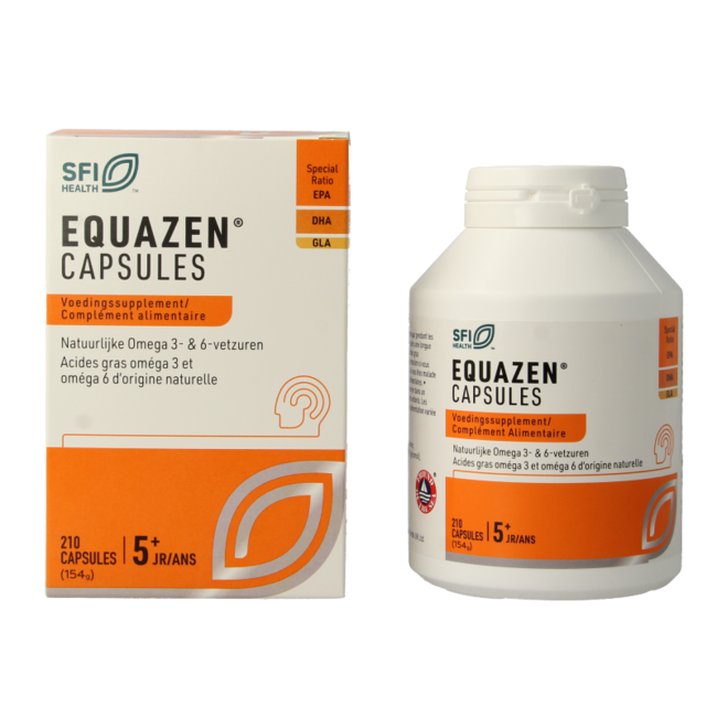 Capsule Equazen acidi grassi omega 3 e 6, 210 Capsule