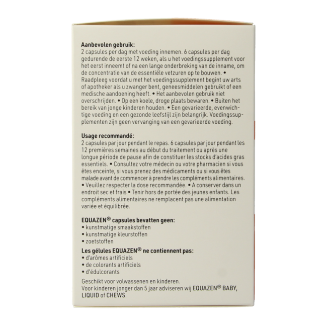 Kapsułki Equazen kwasy tłuszczowe omega-3 i omega-6, 210 sztuk