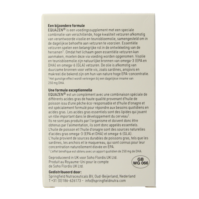 Equazen cápsulas ácidos grasos omega 3 y 6 - 210 cápsulas