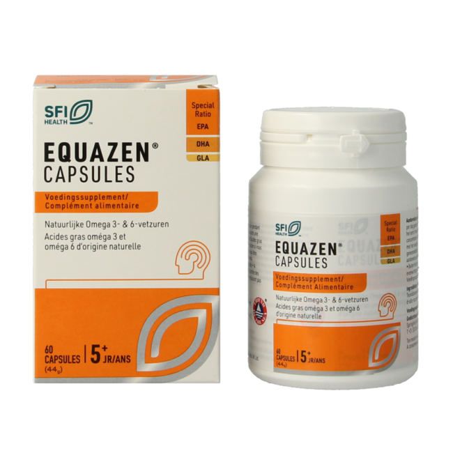 Equazen cápsulas omega 3 y 6 ácidos grasos 60 cápsulas