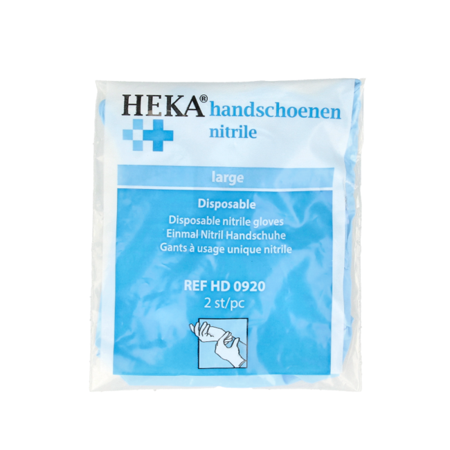 Guanto in nitrile Heka taglia L 1 Paio