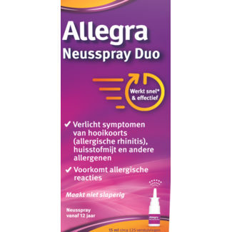Allegra Allegra Nasal Spray duo 15 Millilitres