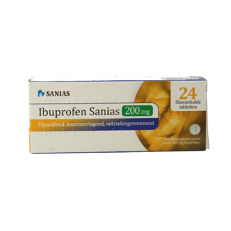 Sanias Sanias Ibuprofen 200mg 24 Pieces
